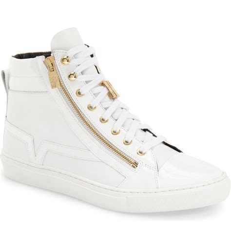 Versace high top sneakers